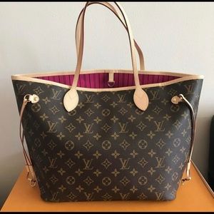 Louis Vuitton Neverfull MM Damier Pivoine mono